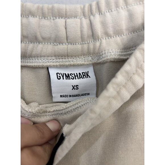 gymshark rest day Cream Tappered Knit Joggers Men XS - Picture 6 of 14
